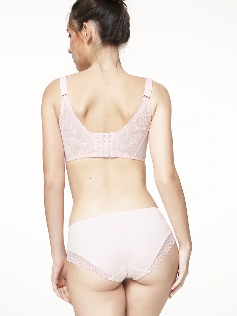 Lace Full Cup Bra Pink SATAMI Online