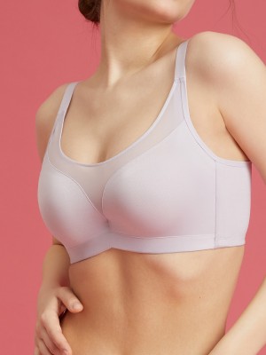 NiTi Shape-Memory Wire Moulded Full Cup Bra (Cup D-E)