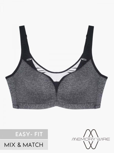 NiTi Shape-Memory Wire Moulded Full Cup Bra (Cup D-E)