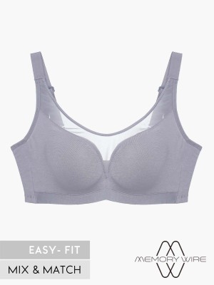 NiTi Shape-Memory Wire Moulded Full Cup Bra (Cup D-E)