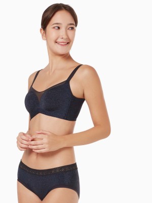 NiTi Shape-Memory Wire Moulded Full Cup Bra (Cup A-B)