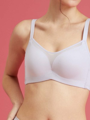 NiTi Shape-Memory Wire Moulded Full Cup Bra (Cup C-D)