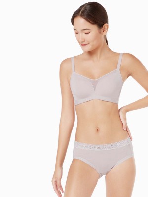 NiTi Shape-Memory Wire Moulded Full Cup Bra (Cup C-D)