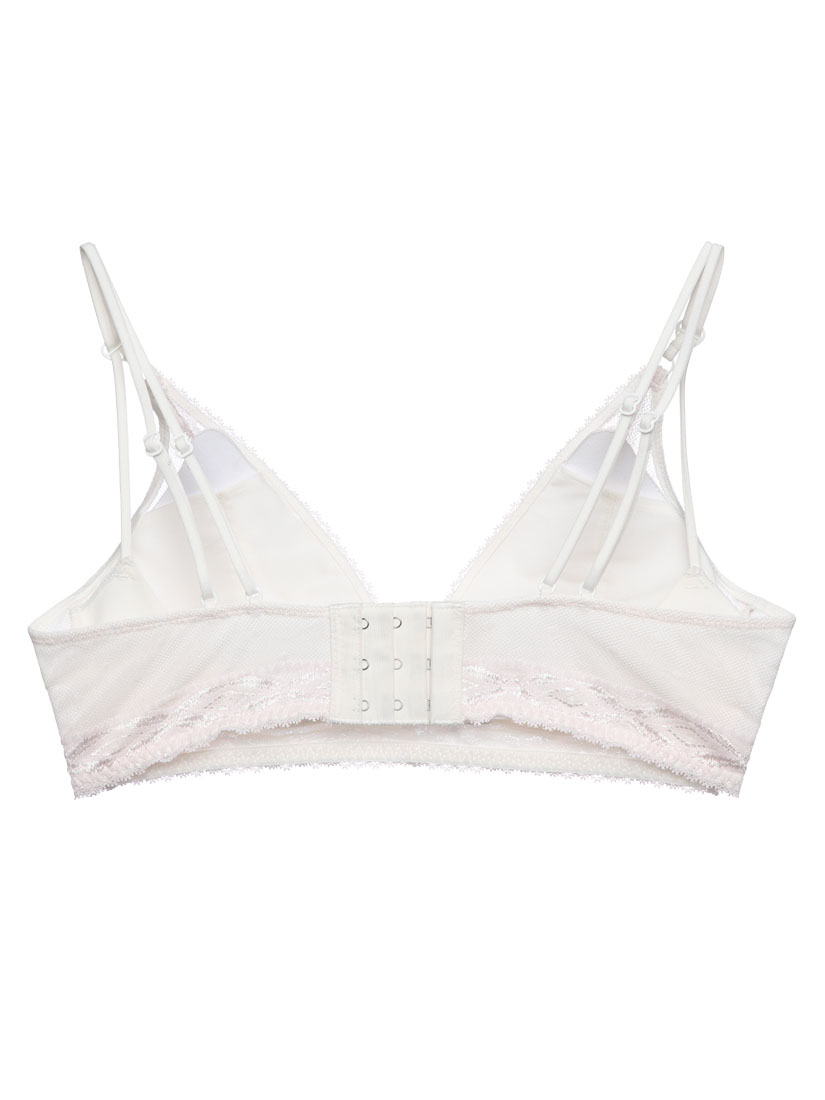BB-02218, Lace Strappy Push in Bralette (Cup B-C), White | SATAMI ...