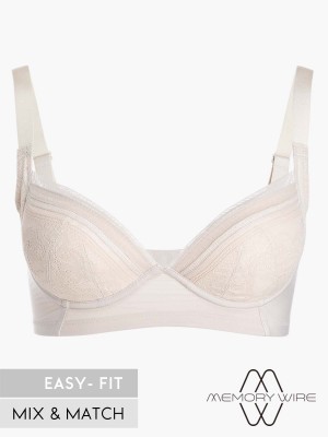 NiTi Shape-Memory Wire Lace Demi Moulded Bra