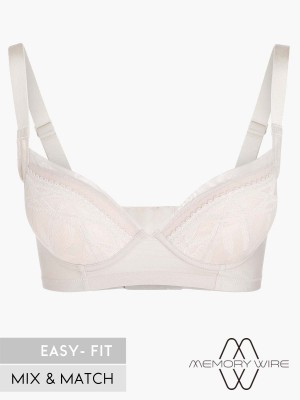 NiTi Shape-Memory Wire Lace Demi Moulded Bra (Cup B-C)