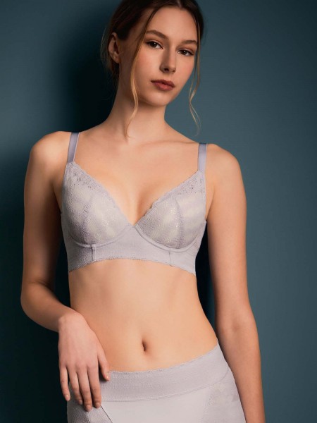 NiTi Shape-Memory Wire Deep V Moulded Bra (Cup B-C)