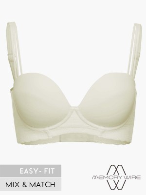 NiTi Shape-Memory Wire Half cup T-shirt Moulded Bra (Cup B-C)