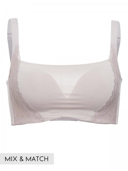NiTi Shape-Memory Wire Moulded Full Cup Camisole Bra (Cup D-E)
