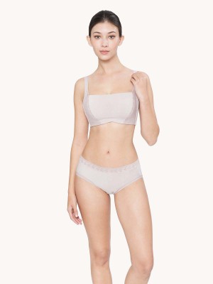 NiTi Shape-Memory Wire Moulded Full Cup Camisole Bra (Cup D-E)