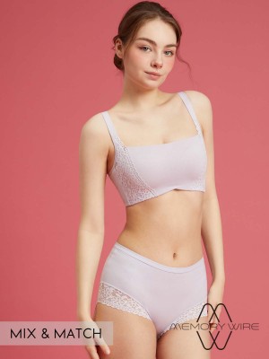 NiTi Shape-Memory Wire Moulded Full Cup Camisole Bra (Cup D-E)