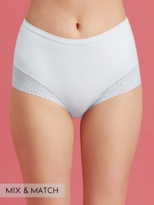 Lace Trimmed Midi Lite-control Brief