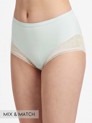 Lace Trimmed Midi Lite-control Brief