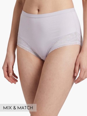 Lace Trimmed Midi Lite-control Brief