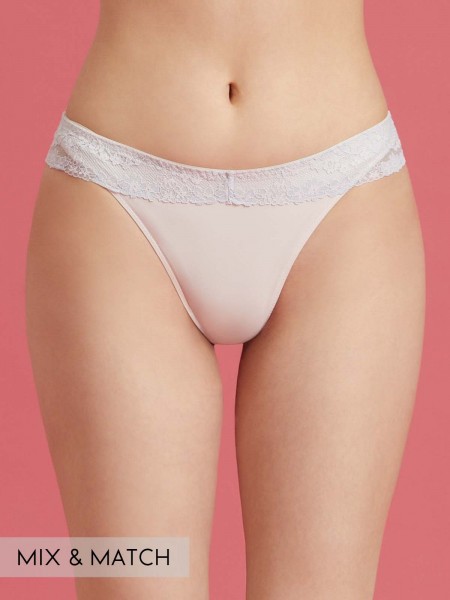 Lace Invisible Tactel® Coolness Bikini Brief