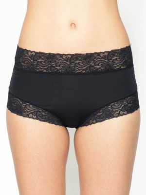 Lace Trimmed Tactel® Midi Boxer