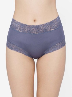 Lace Trimmed Tactel® Midi Boxer