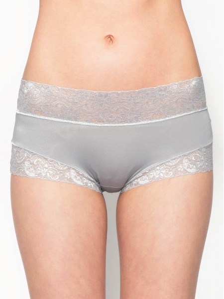 Lace Trimmed Tactel® Low-rise Boxer