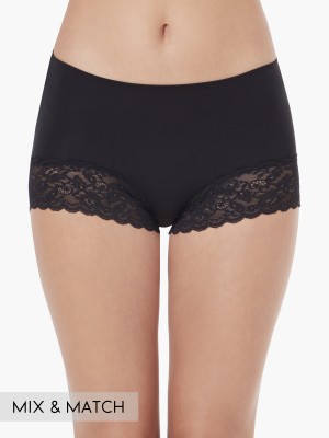 Lace Trimmed Midi Lite-control Brief