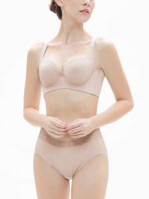 Lace Trimmed Low-rise Brief