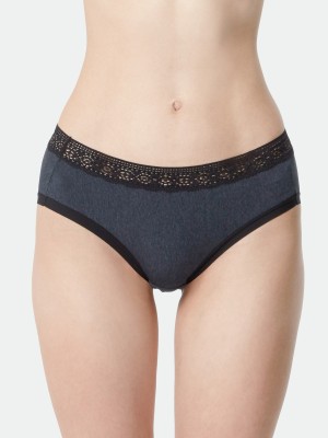 Lace Trimmed Low-rise Brief