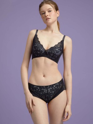 Lace Tactel® Seamless Short Brief