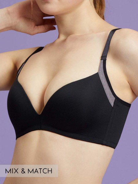 Wireless Breathable Coolness Moulded Sports Bra (Cup B-C)