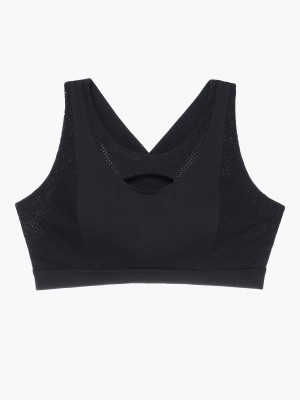 High-Impact Peek-A-Boo Wireless Sports Bras (Cup C-G)