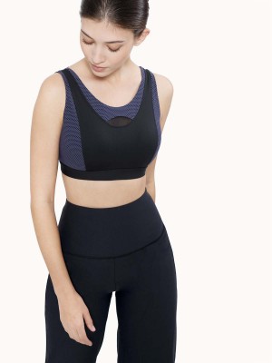 High-Impact Peek-A-Boo Wireless Sports Bras (Cup C-G)