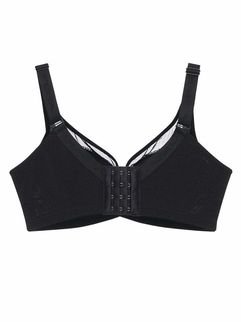 BR-01221, Lace Minimizer Soft Cup Bra, Black | SATAMI Online BR-01221 ...