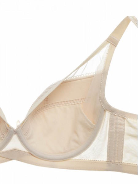 BR-01221, Lace Minimizer Soft Cup Bra, Beige | SATAMI Online BR-01221 ...