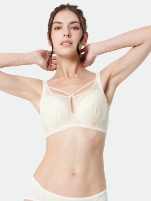 Front Cross Soft Cup Bra (Cup F-G)