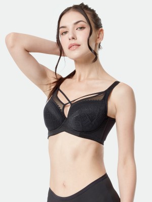 Front Cross Minimizer Full Cup Soft Bra (Cup F-I)