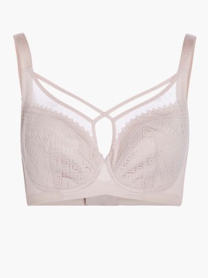 Front Cross Minimizer Full Cup Soft Bra (Cup F-I)