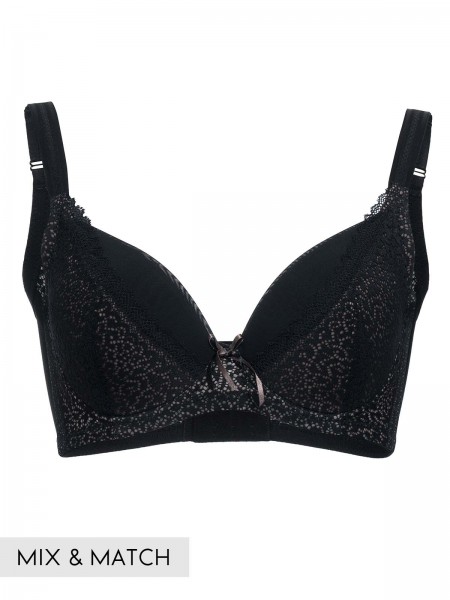 Lace Soft Cup Bra (Cup C-E)