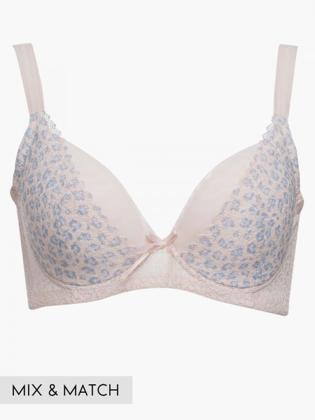 Lace Soft Cup Bra (Cup C-E)