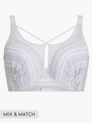 Front Cross Soft Cup Bra (Cup F-G)