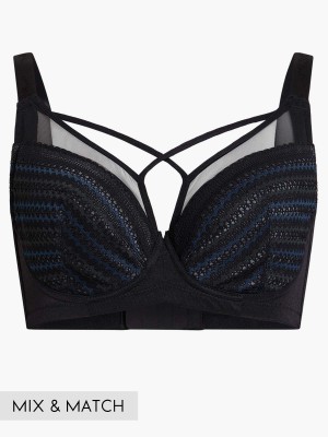 Front Cross Minimizer Full Cup Soft Bra (Cup E-I)