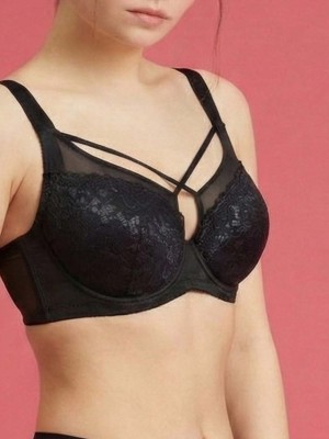 Front Cross Minimizer Full Cup Soft Bra (Cup E-I)
