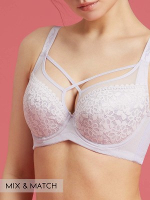 Front Cross Minimizer Full Cup Soft Bra (Cup E-I)