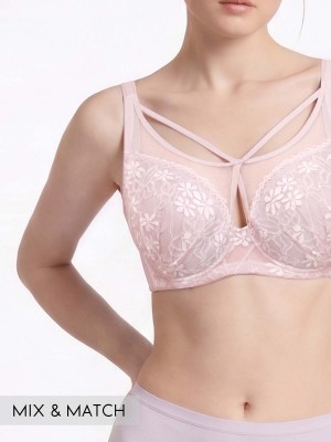 Front Cross Soft Cup Bra (Cup F-G)