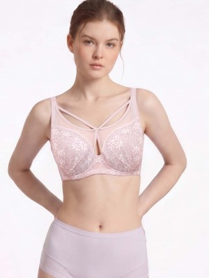 Front Cross Soft Cup Bra (Cup F-G)