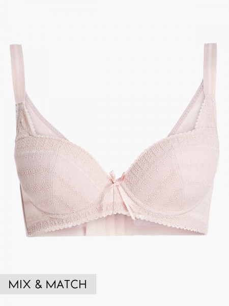 Lace Push-up Demi Moulded Bra