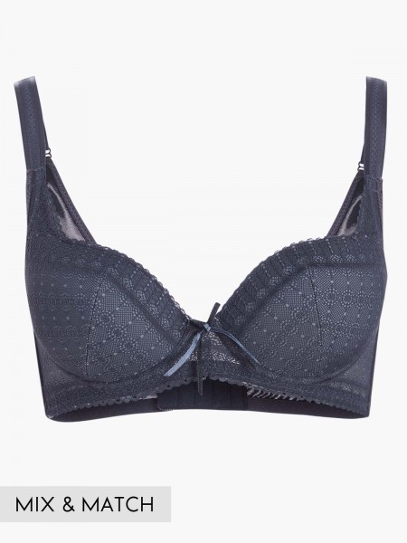 Lace Push-up Demi Moulded Bra