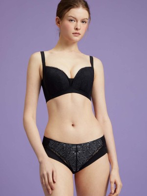 Lace Wireless Push-in Bra (Cup C-E)