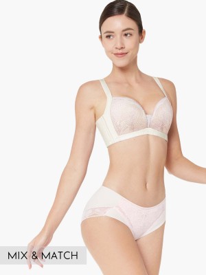 Lace Wireless Push-in Bra (Cup C-E)
