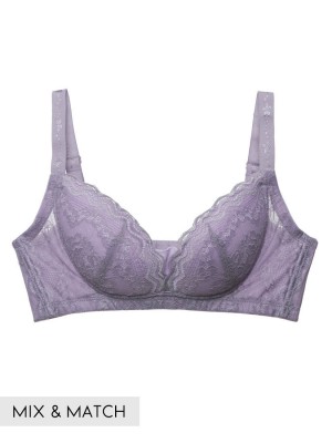 Lace Non-Wired Push in Bra