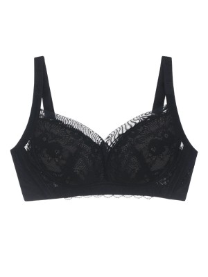 Lace Non-Wired Push in Bra