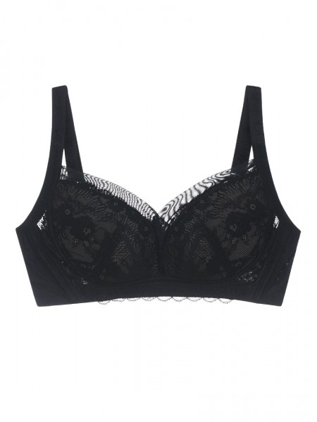 Lace Non-Wired Push in Bra