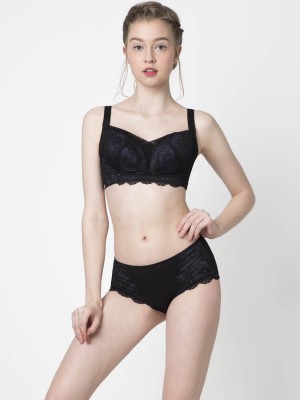 Lace Non-Wired Push in Bra (Cup D-G)